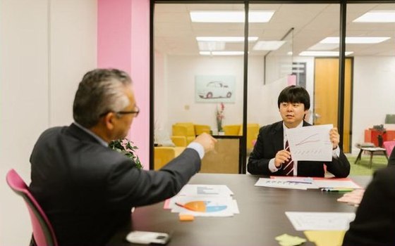 社内AI研修の様子